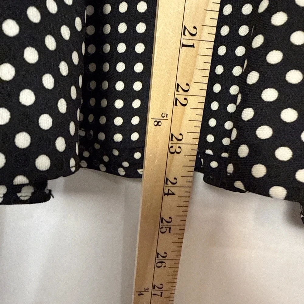 Michael Kors Women's Skirt Size 14 Polka dot Flare Bottom Above Knee Length